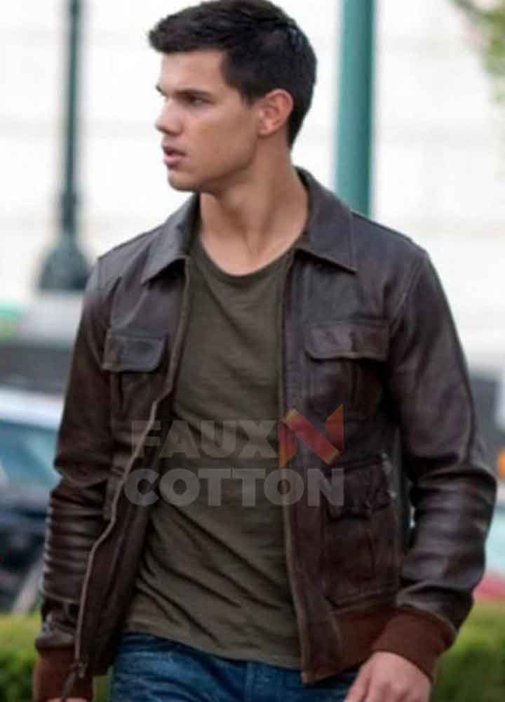 Abduction Taylor Lautner Leather Jacket